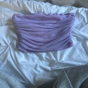 SHEIN Lavender Tube Top